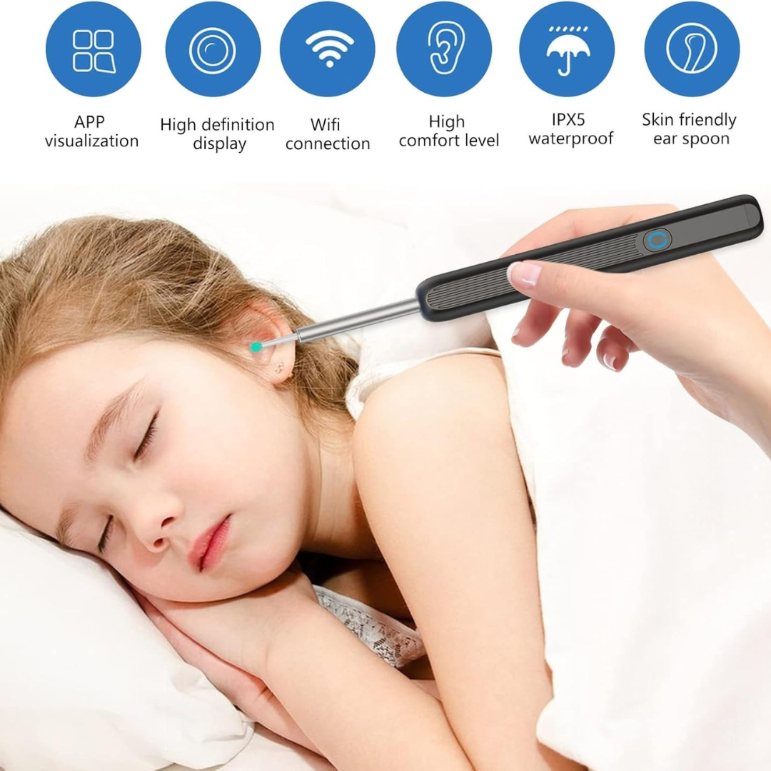 Waterproof Ear Wax Removal Cleaner Kit – Safe & Reusable