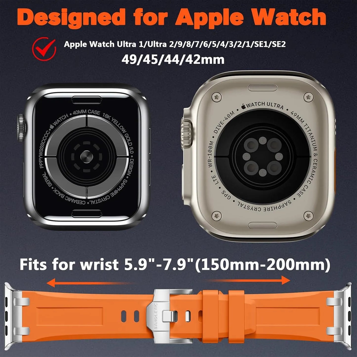 Apple Watch Ultra 2 – Advanced Fitness & Health Smartwatch for iPhone Users