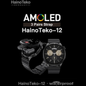 Haino Teko 12 Waterproof Smartwatch – Fitness Tracker with Heart Rate & Sleep Monitor