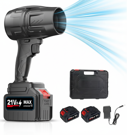 Jet Blower with Charger & 2 Batteries – Cordless & Powerful