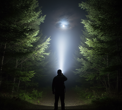 2-Pack LED Flashlights – High Power Rechargeable Torch for Camping, Hiking & Home Use