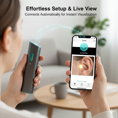 Waterproof Ear Wax Removal Cleaner Kit – Safe & Reusable